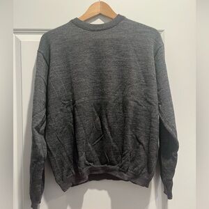 Merino Wool Dormani Platinum Men's Gray Sweater